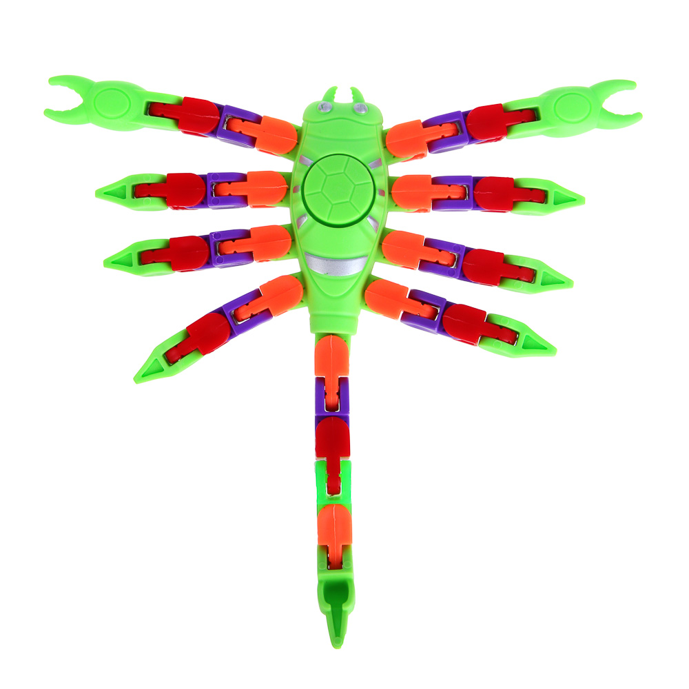 ИГРОЛЕНД Игрушка антистресс "Пауки и скорпионы" светится в темноте, PP, 15х14 см, 8 дизайнов, арт.№ 295-255