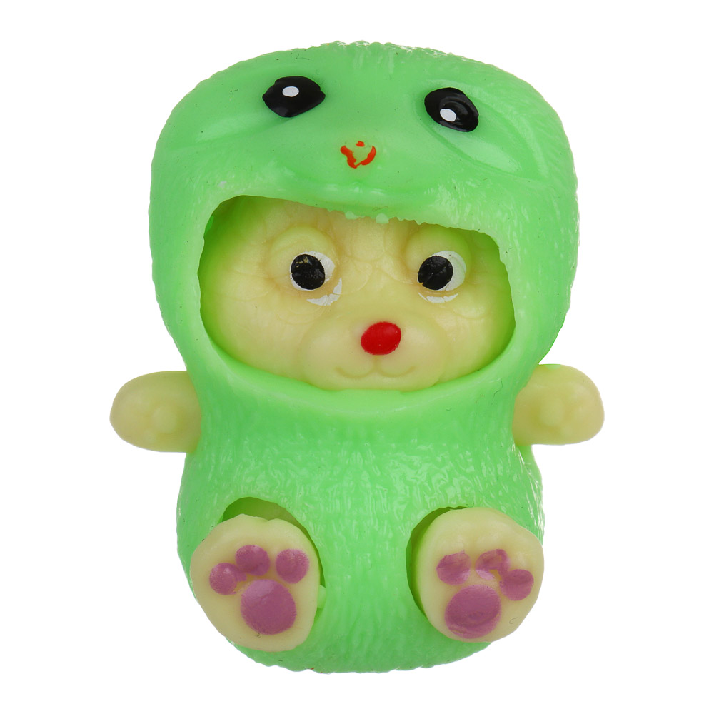 ИГРОЛЕНД Игрушка-сюрприз в шаре, d=5см, TPR, «Животные», микс, арт.№ 274-275