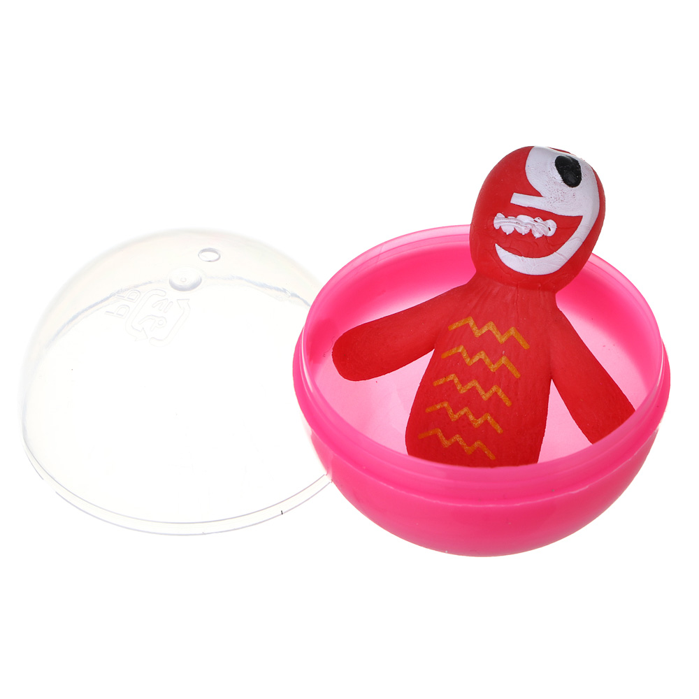 ИГРОЛЕНД Игрушка-сюрприз в шаре, d=5см, TPR, «Монстрики», микс, арт.№ 274-274