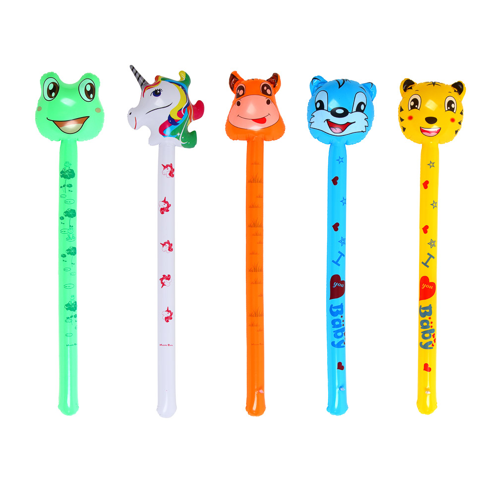 SILAPRO Игрушка надувная животные 100-110см, ПВХ 0.13мм, арт.№ 134-177