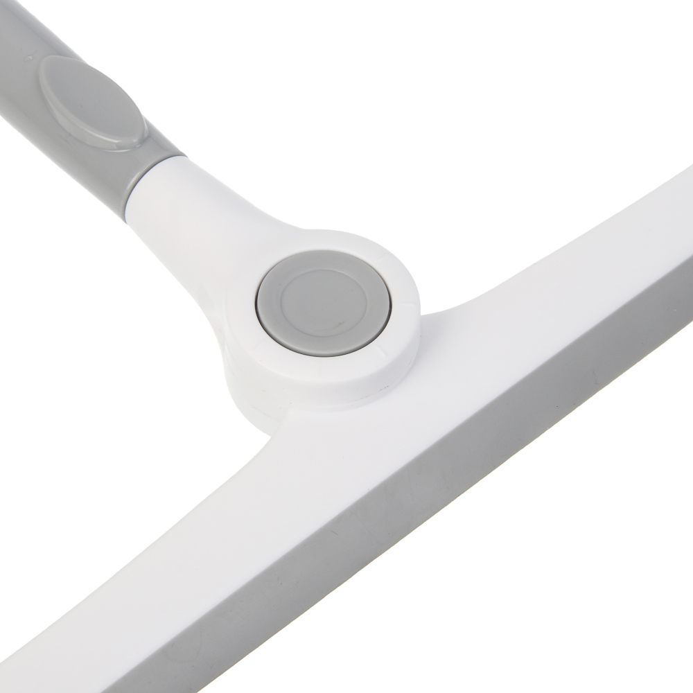 Водосгон поворотный с фиксатором и анатомической ручкой тм VETTA, 24х20см, полипропилен, TPR, арт.№ 441-287