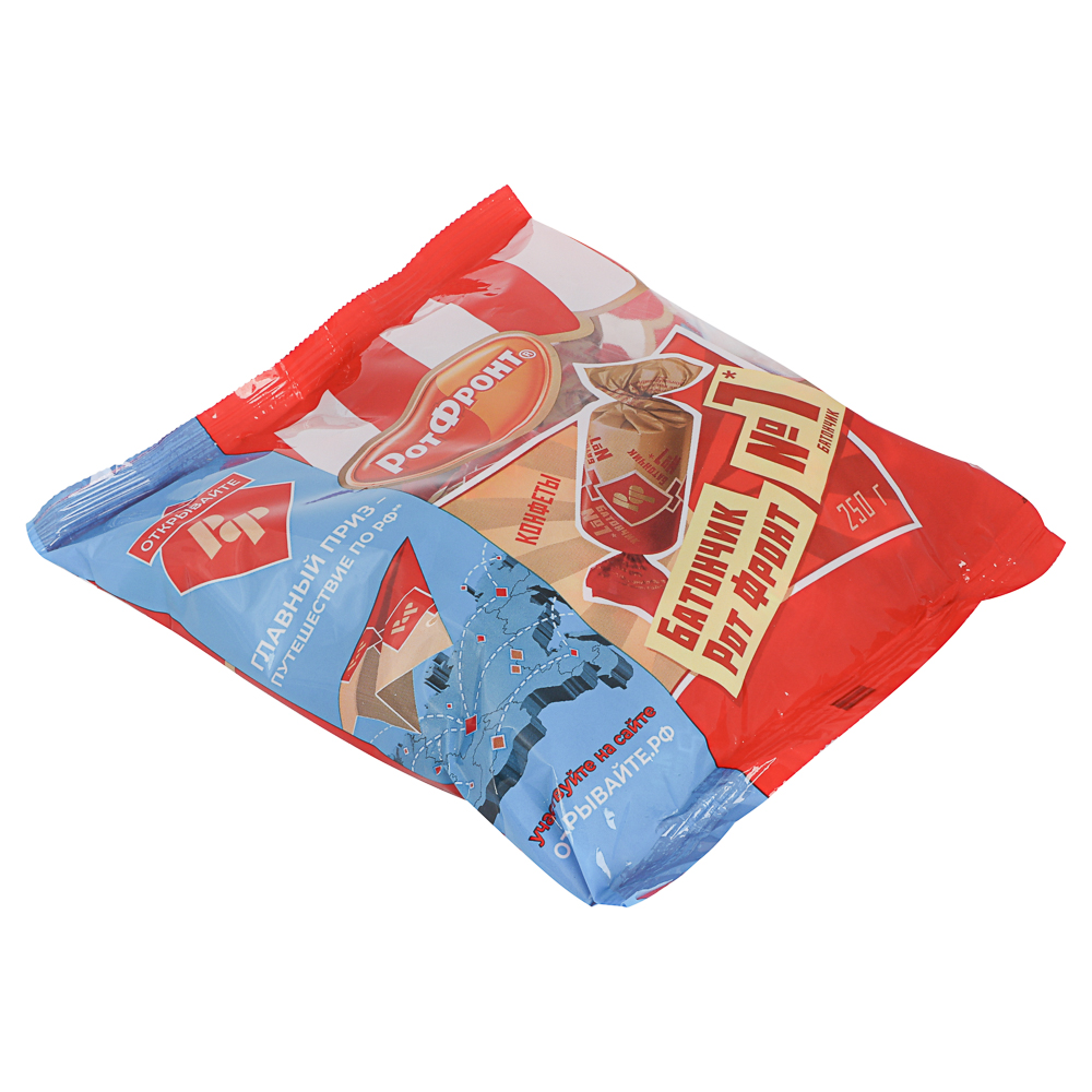 Конфеты батончики Рот Фронт 250 г, арт.№ 347-543