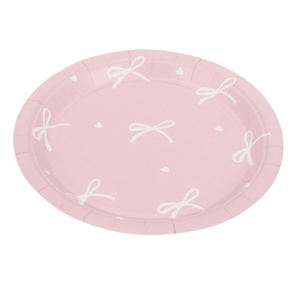 Набор тарелок бумажных тм Fntastic, 7", 10 шт, 2 дизайна, арт.№ 530-460