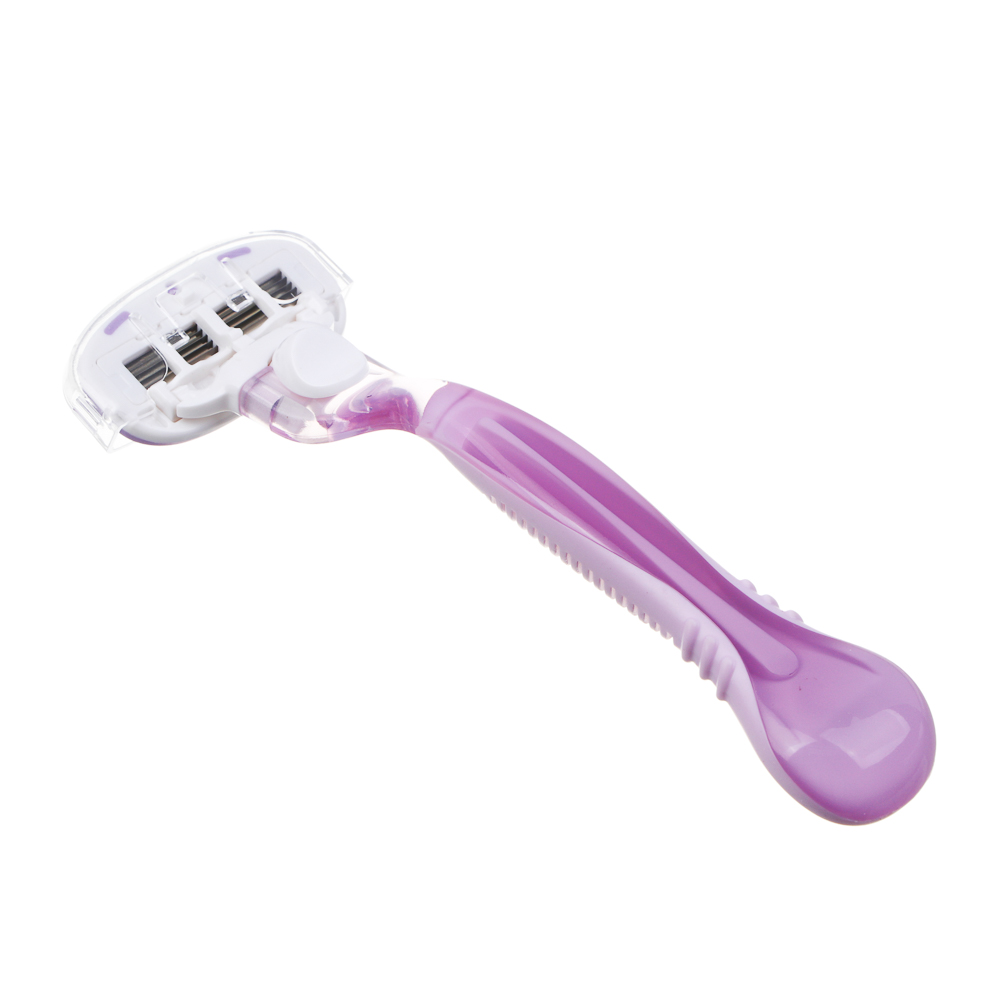 PROWAY Станок для бритья женский (5 лезвий) + 2 сменных кассеты, пластик, арт.№ 946-002