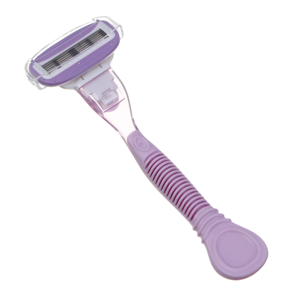 PROWAY Станок для бритья женский (5 лезвий) + 2 сменных кассеты, пластик, арт.№ 946-002