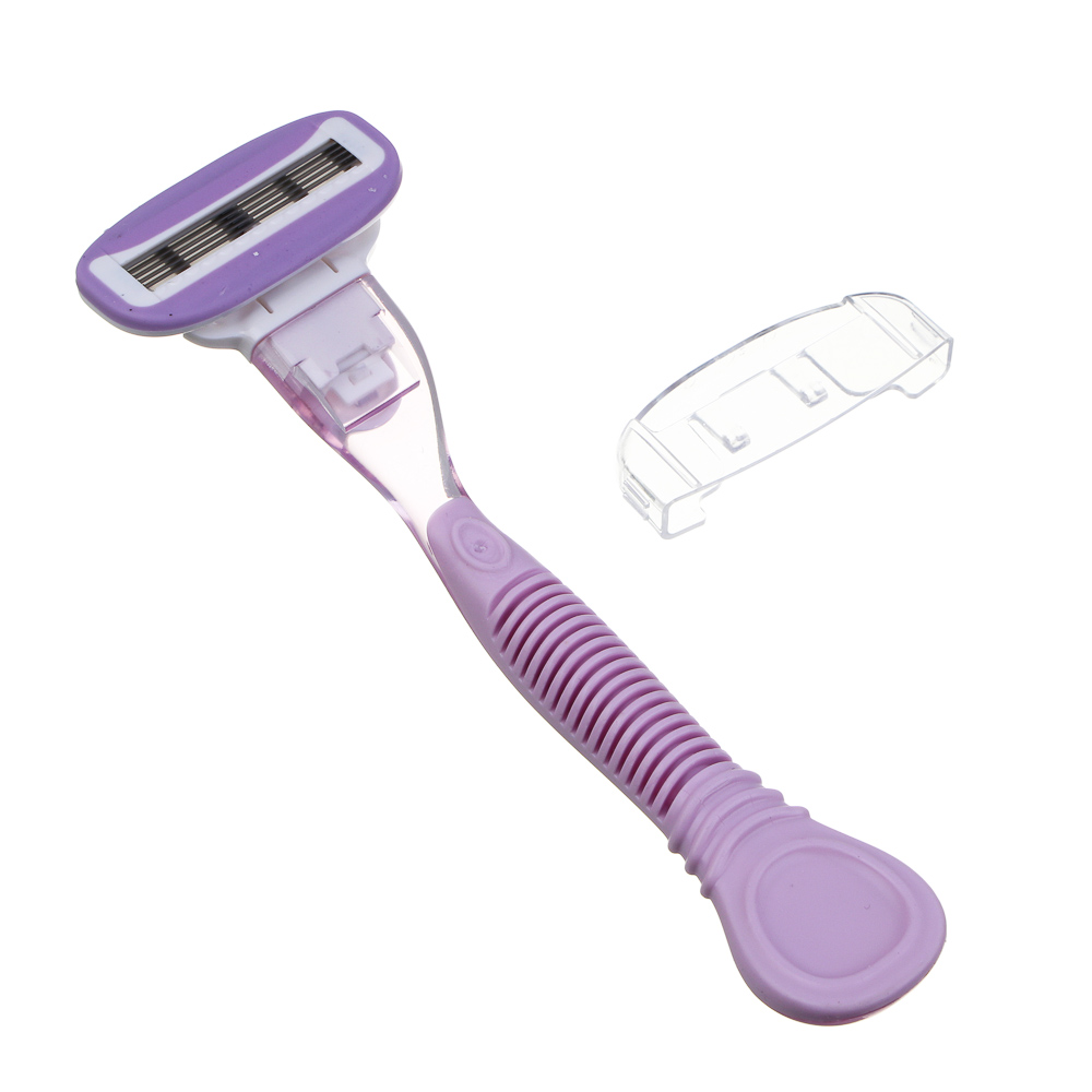 PROWAY Станок для бритья женский (5 лезвий) + 2 сменных кассеты, пластик, арт.№ 946-002