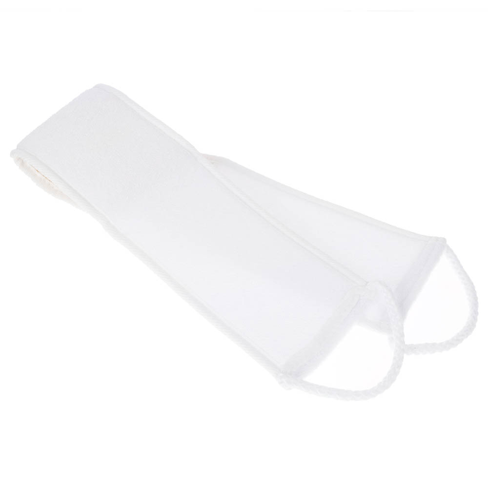 ЮL Мочалка лента банная с ручками с эффектом пилинга, сизаль, полиэстер, поролон, 68х10см, 3 цв., арт.№ 361-140