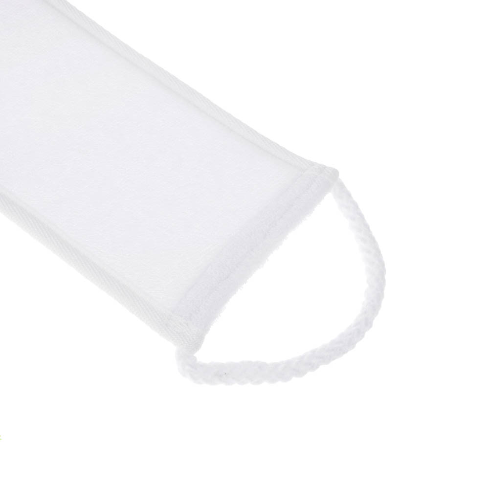 ЮL Мочалка лента банная с ручками с эффектом пилинга, сизаль, полиэстер, поролон, 68х10см, 3 цв., арт.№ 361-140