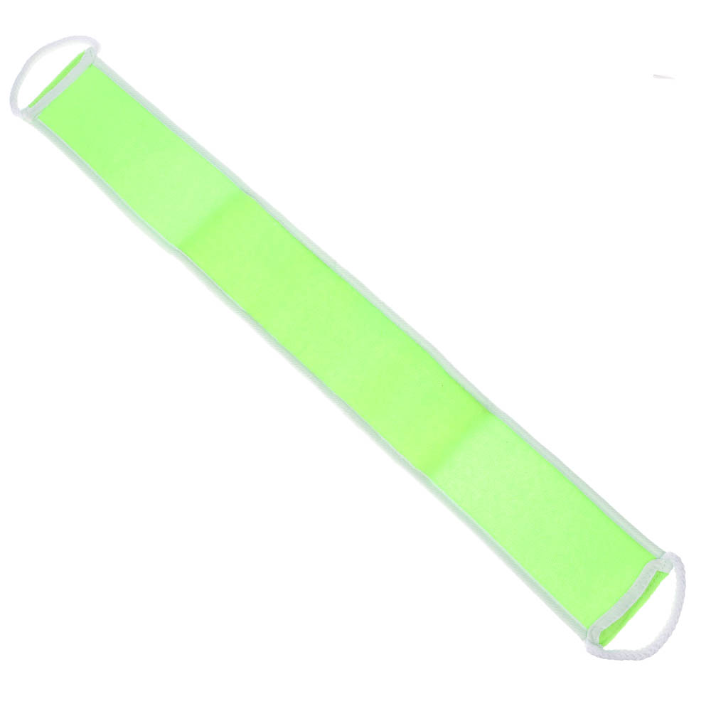 ЮL Мочалка лента банная с ручками с эффектом пилинга, сизаль, полиэстер, поролон, 68х10см, 3 цв., арт.№ 361-140