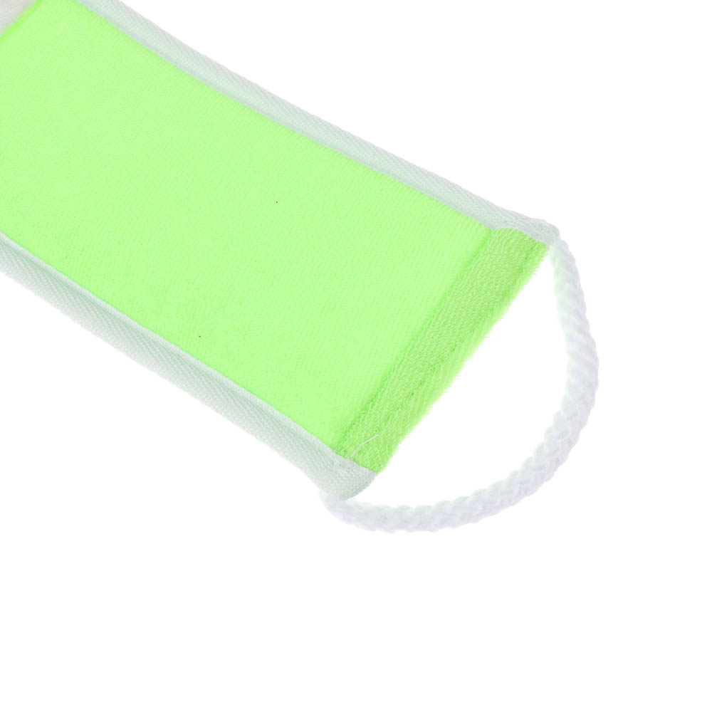 ЮL Мочалка лента банная с ручками с эффектом пилинга, сизаль, полиэстер, поролон, 68х10см, 3 цв., арт.№ 361-140