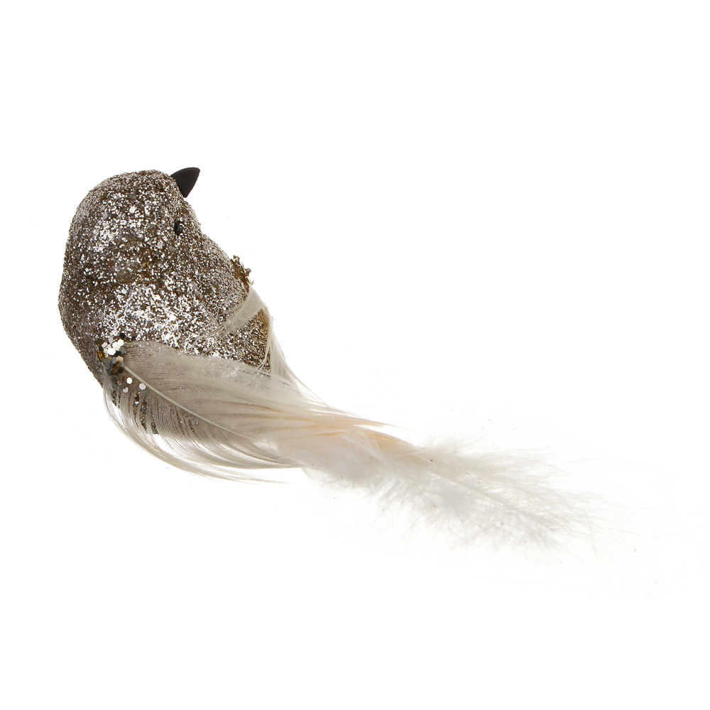 СНОУ БУМ Птицы на прищепке 2 шт, 3,5x13 см, пластик, 26-708, арт.№ 397-485