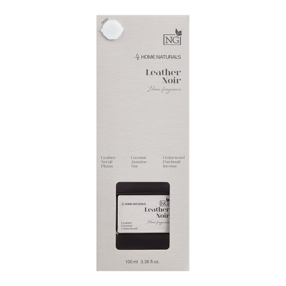 NEW GALAXY Диффузор Home Naturals 100 мл., Leather Noir, арт.№ 778-243