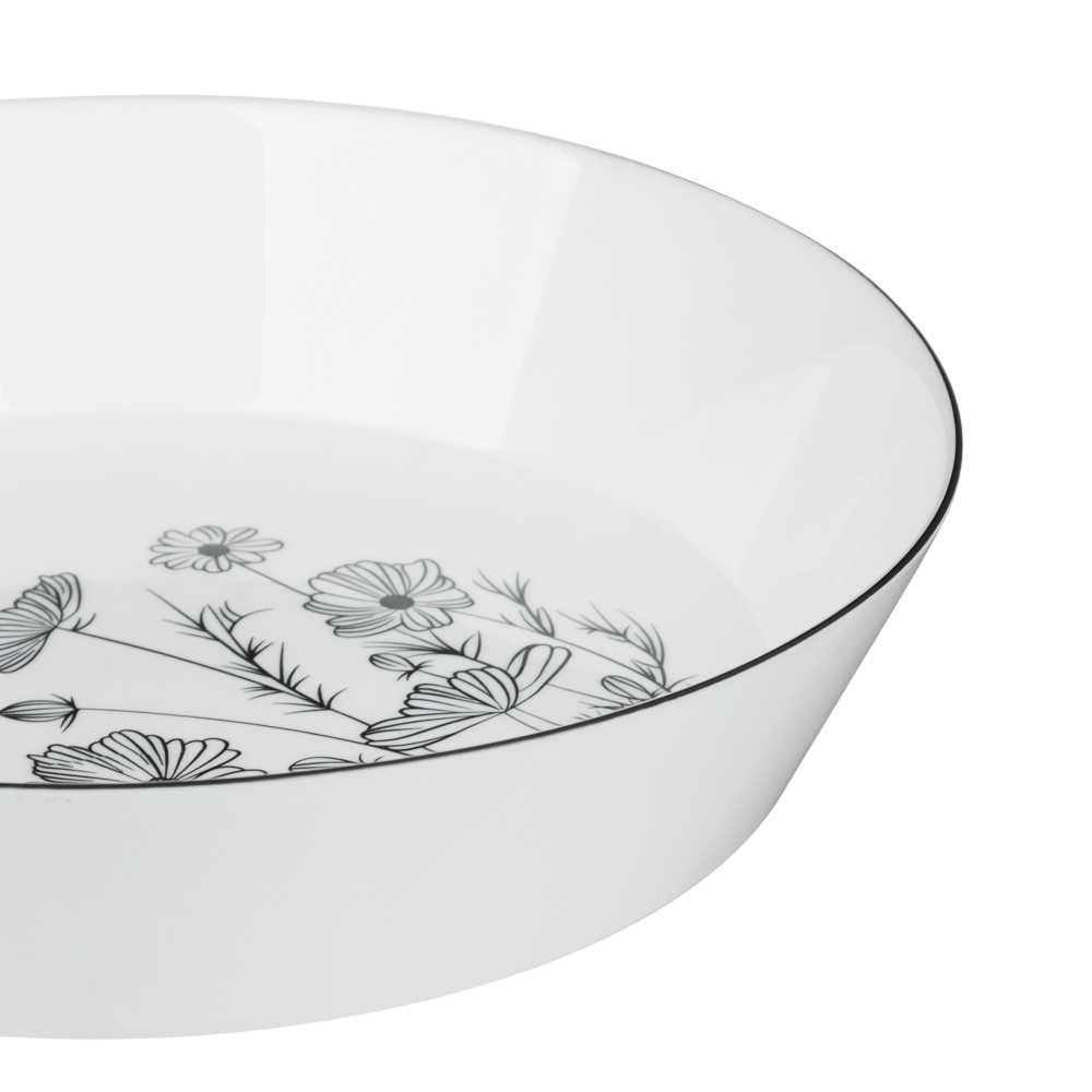 MILLIMI Адриа Тарелка закусочная 21.5x4,5см опаловое стекло, арт.№ 818-350