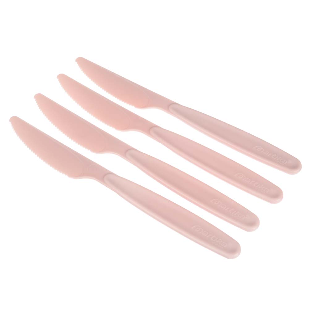 Набор ножей 4шт, пластик, 2 цвета, арт.№ 861-319