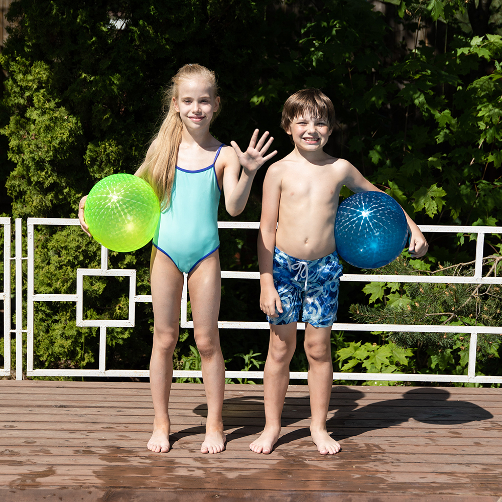 SILAPRO Мяч пляжный надувной, 40см, ПВХ, арт.№ 130-030