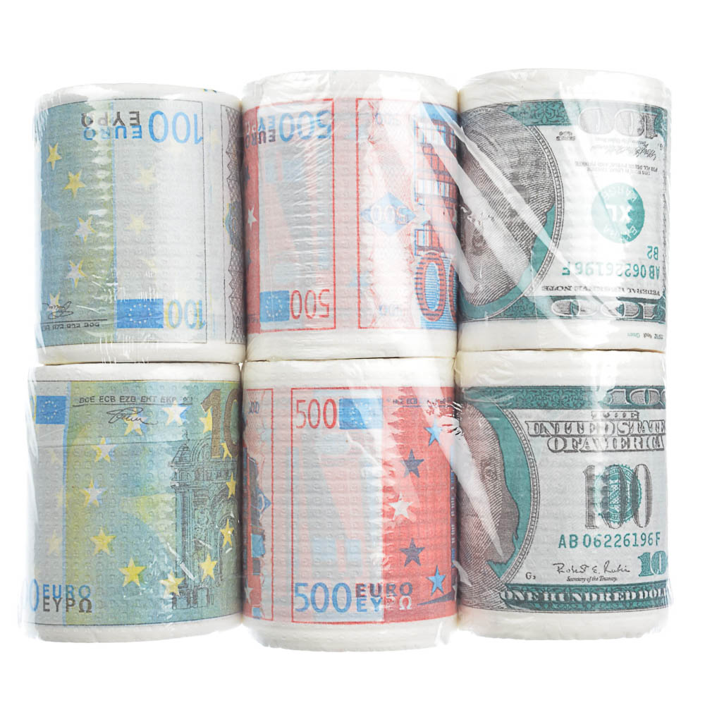 Сувенирная туалетная бумага, 3 вида, арт.№ 585-019