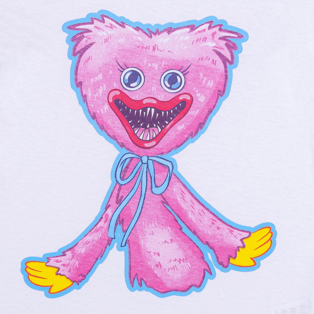 Футболка "ДЕТИ" Обнимашки, хлопок, размер 128, цвет белый, арт.№ 830-804