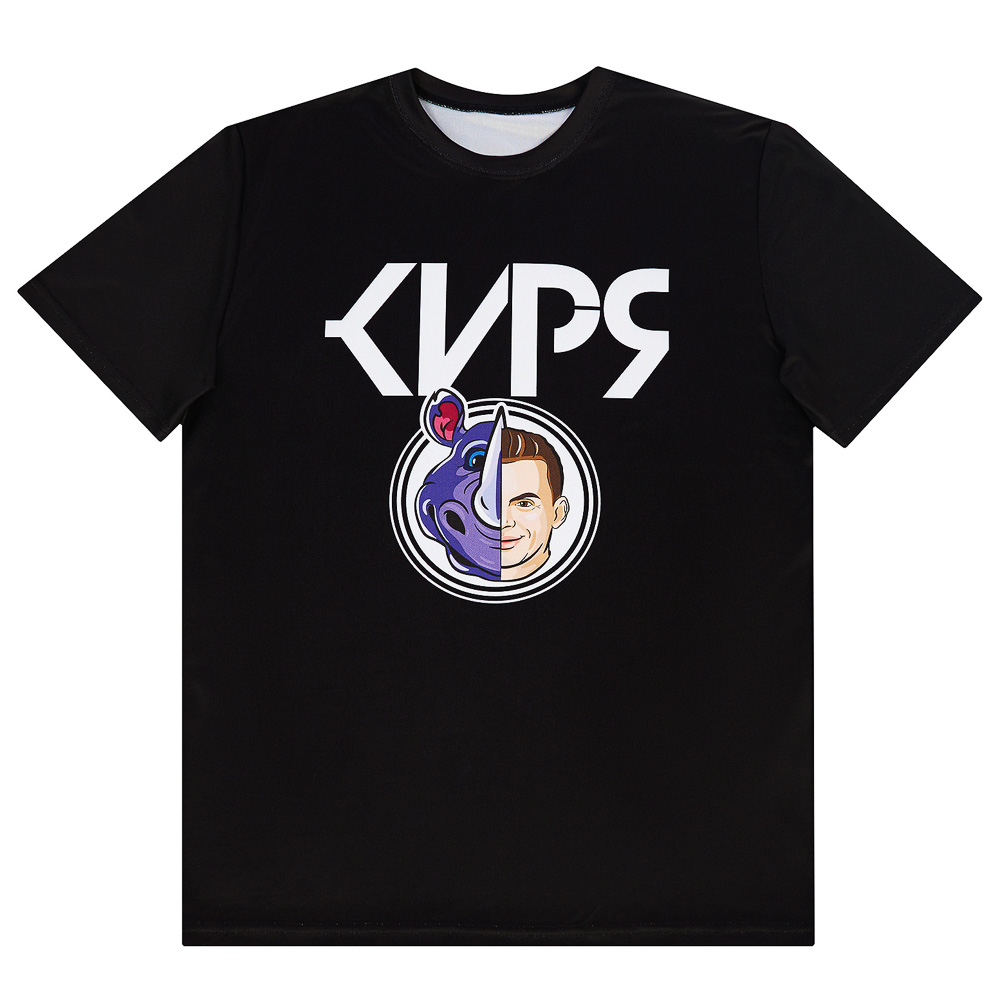 Футболка спортивная для взрослых «КИРЯ», размер XL, 100% полиэстер, носорог, арт.№ 006-075