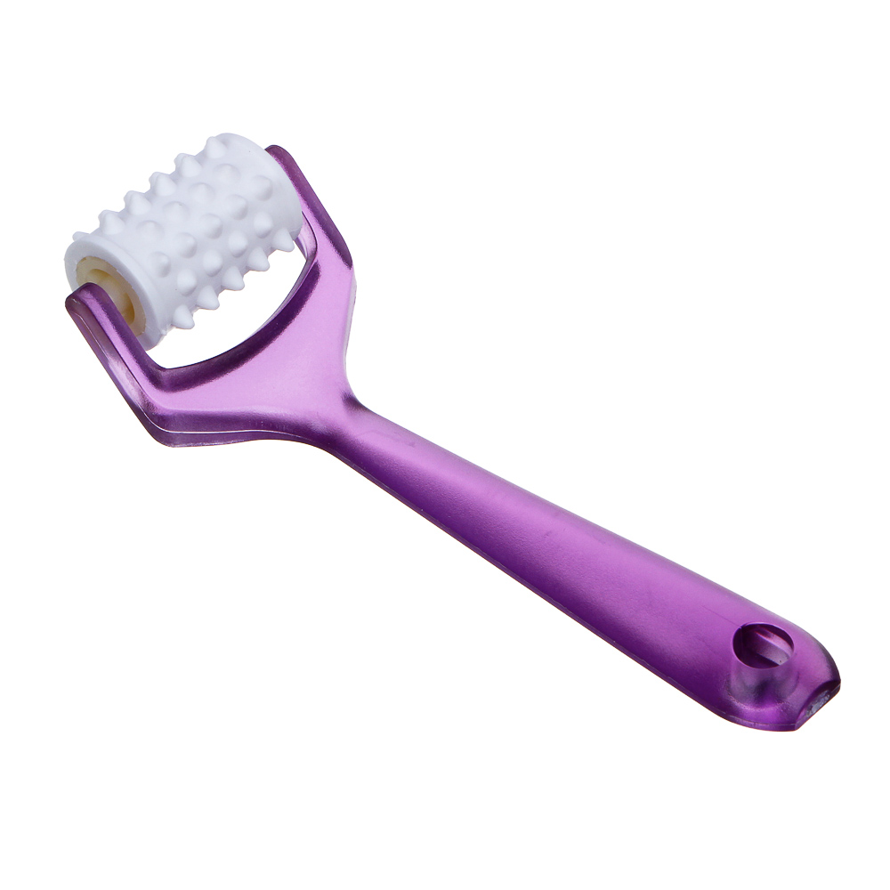 SILAPRO Массажер роликовый для лица, 14см, PS, ABS, ПВХ, 3 цвета, арт.№ 192-061