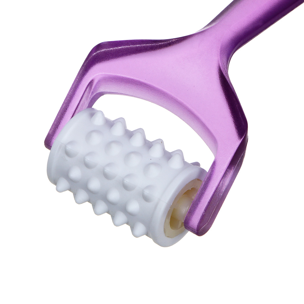 SILAPRO Массажер роликовый для лица, 14см, PS, ABS, ПВХ, 3 цвета, арт.№ 192-061