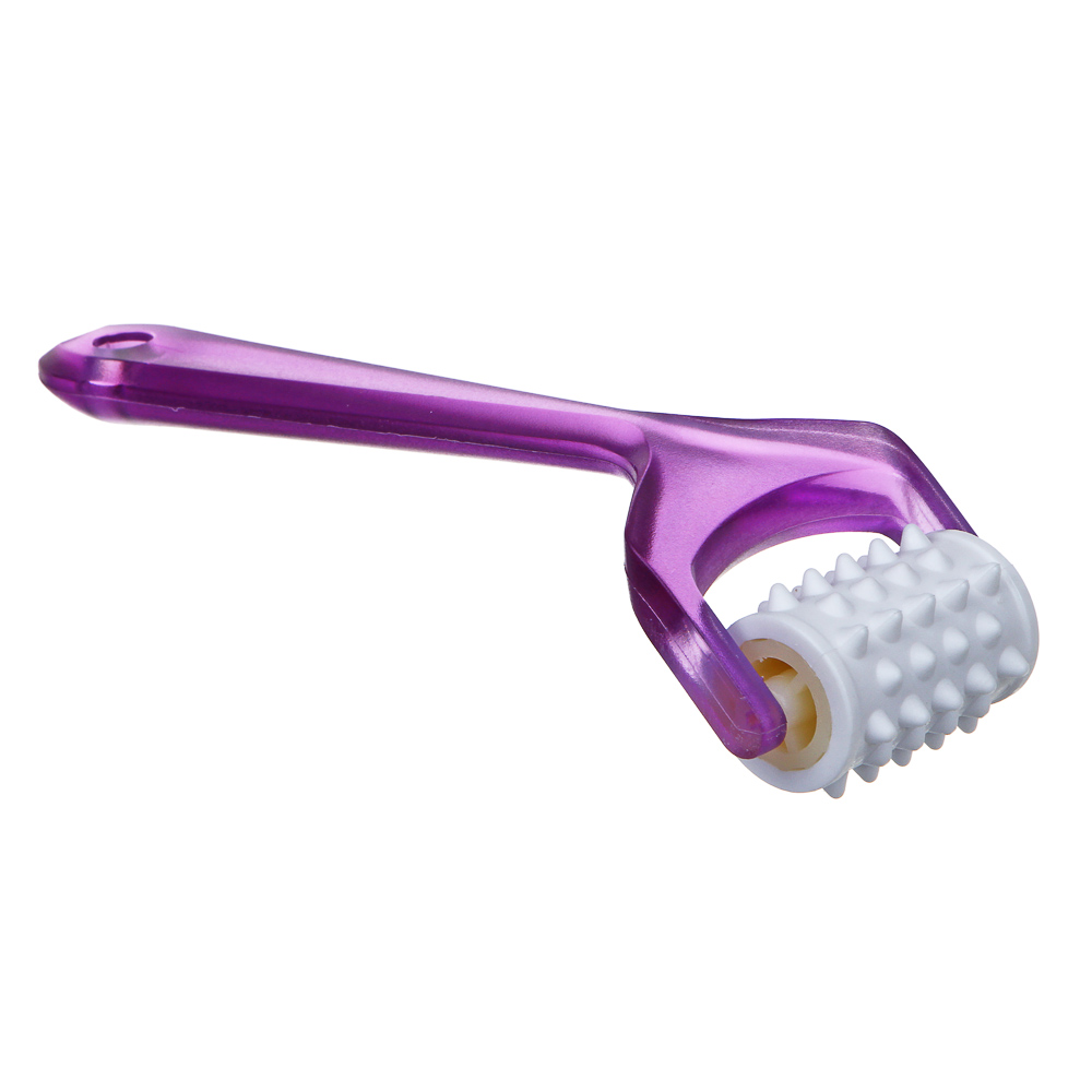 SILAPRO Массажер роликовый для лица, 14см, PS, ABS, ПВХ, 3 цвета, арт.№ 192-061