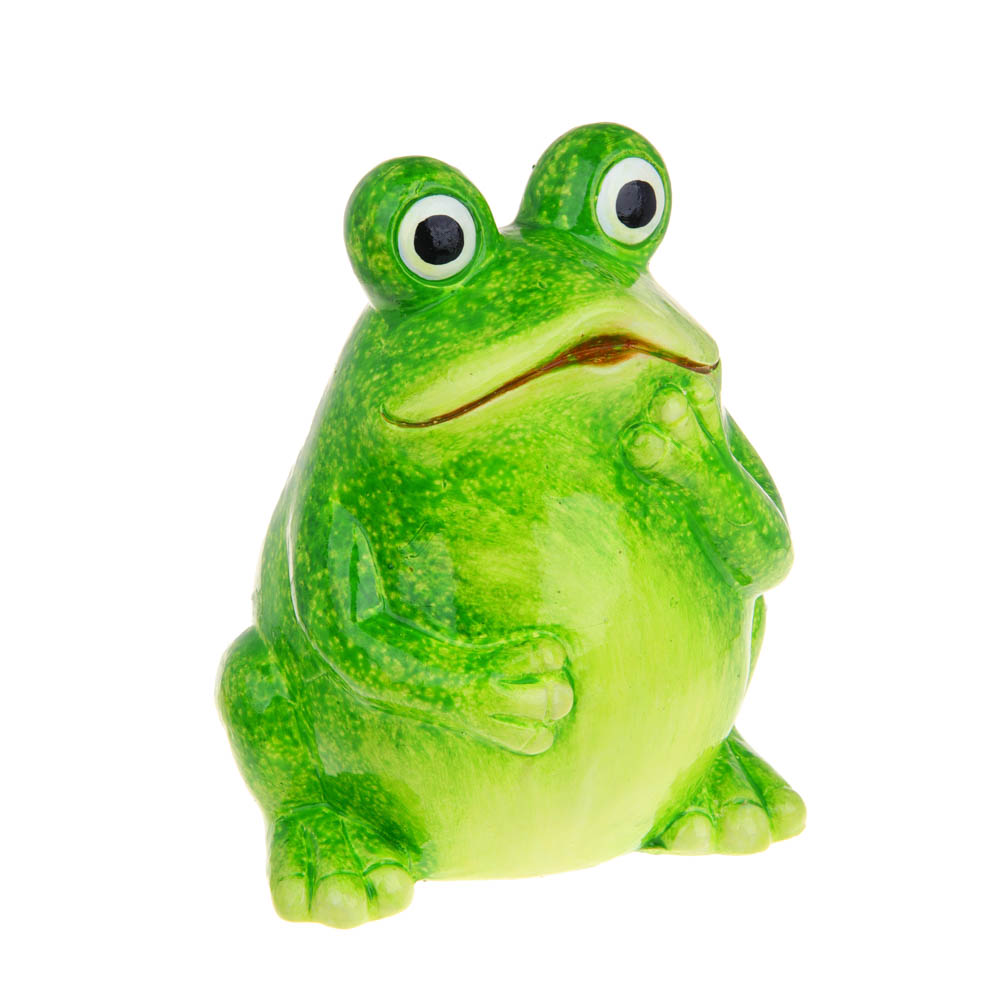 INBLOOM Фигура садовая Лягушка 12.5х11х15.5см, латерит, арт.№ 162-004