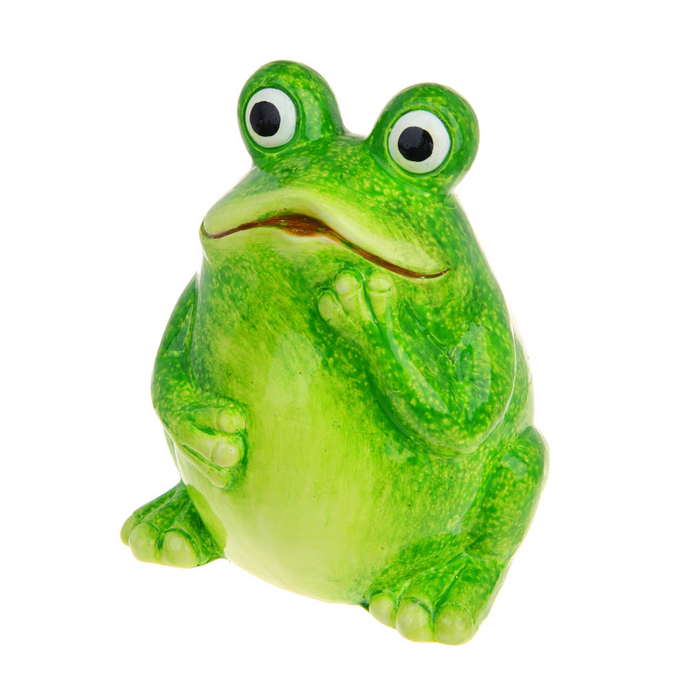 INBLOOM Фигура садовая Лягушка 12.5х11х15.5см, латерит, арт.№ 162-004