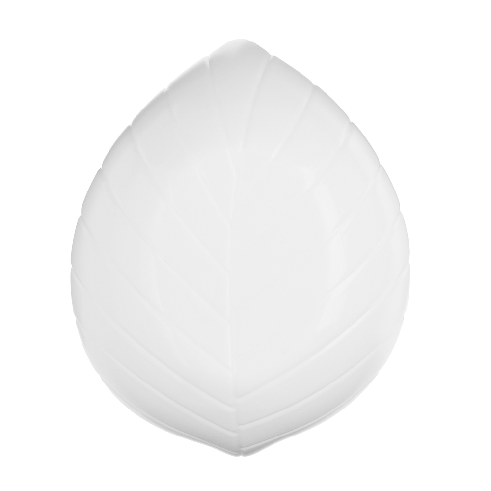 MILLIMI Листья Салатник, опаловое стекло, 21,5 см, арт.№ 818-073