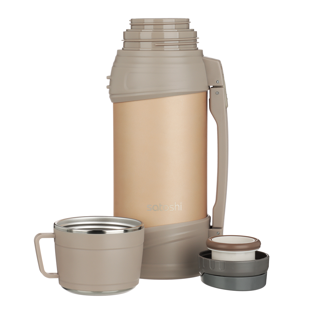 SATOSHI Кантри Термос с широкой горловиной 1,60л, нерж.сталь 18/10, арт.№ 841-894