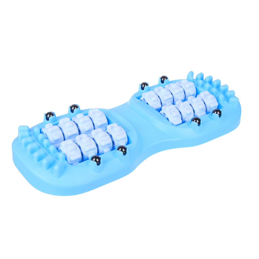 SILAPRO Max Массажер для ног, 33х14см, 16 роликов, 4 магнита, пластик, арт.№ 192-096