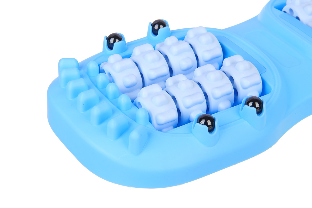 SILAPRO Max Массажер для ног, 33х14см, 16 роликов, 4 магнита, пластик, арт.№ 192-096