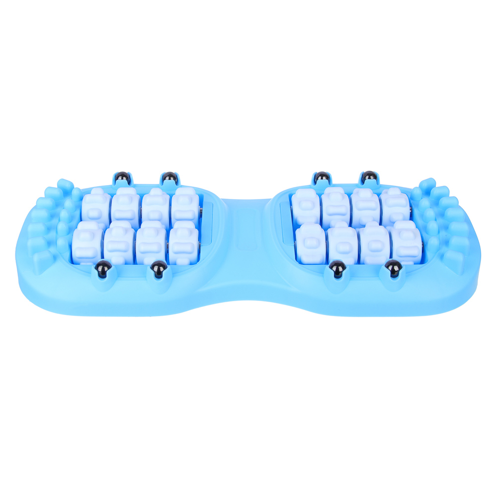 SILAPRO Max Массажер для ног, 33х14см, 16 роликов, 4 магнита, пластик, арт.№ 192-096