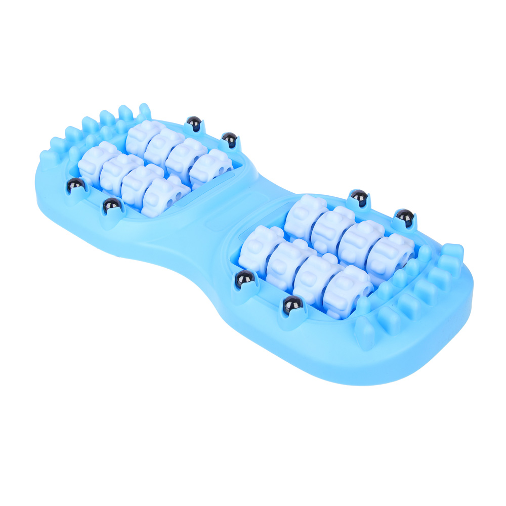 SILAPRO Max Массажер для ног, 33х14см, 16 роликов, 4 магнита, пластик, арт.№ 192-096