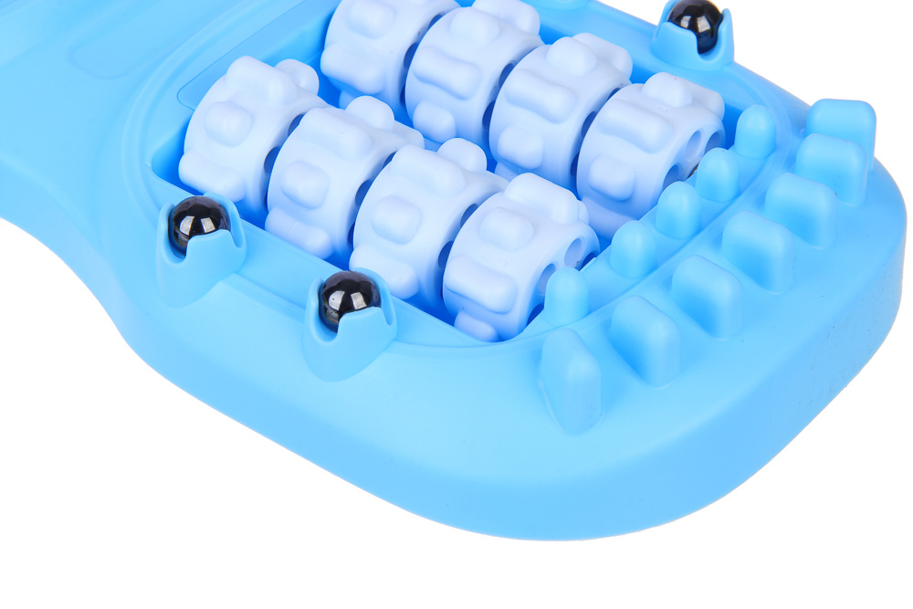 SILAPRO Max Массажер для ног, 33х14см, 16 роликов, 4 магнита, пластик, арт.№ 192-096