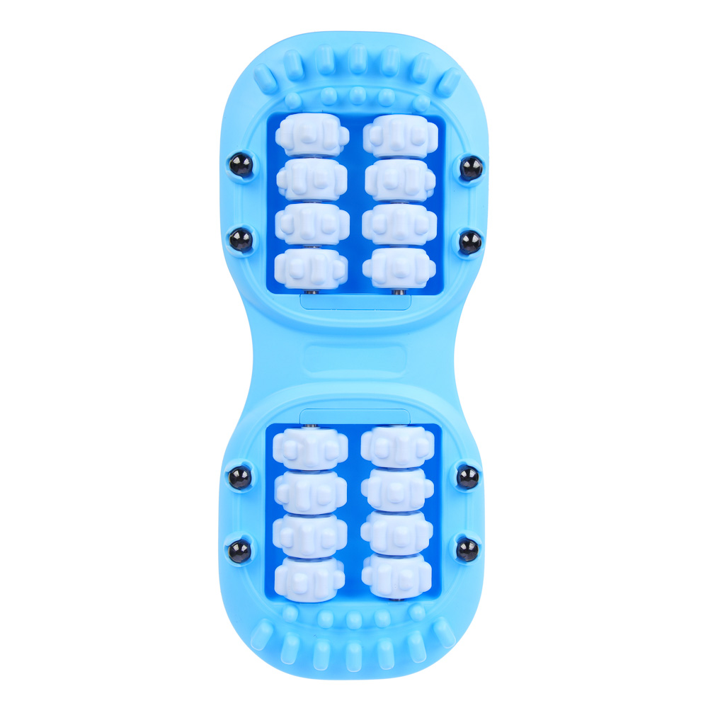 SILAPRO Max Массажер для ног, 33х14см, 16 роликов, 4 магнита, пластик, арт.№ 192-096