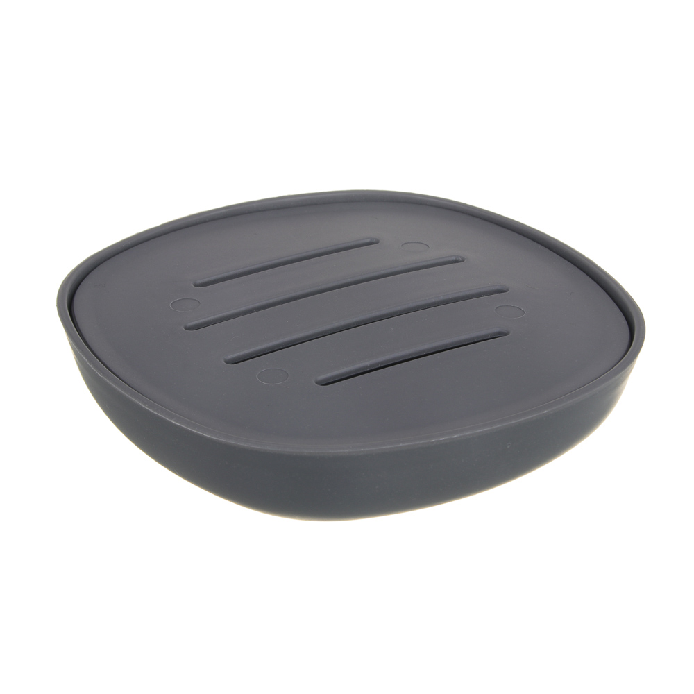 VETTA Мыльница Prime, пластик, 11х11х2,5см, 2 цвета, арт.№ 463-209