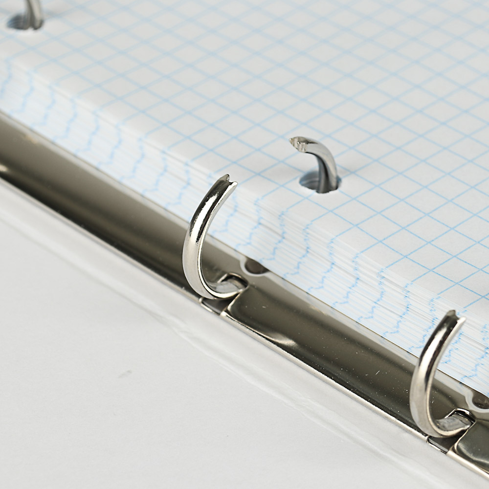 Тетрадь на кольцах, твердая обложка, блок 80 листов, 4 дизайна, арт.№ 578-003