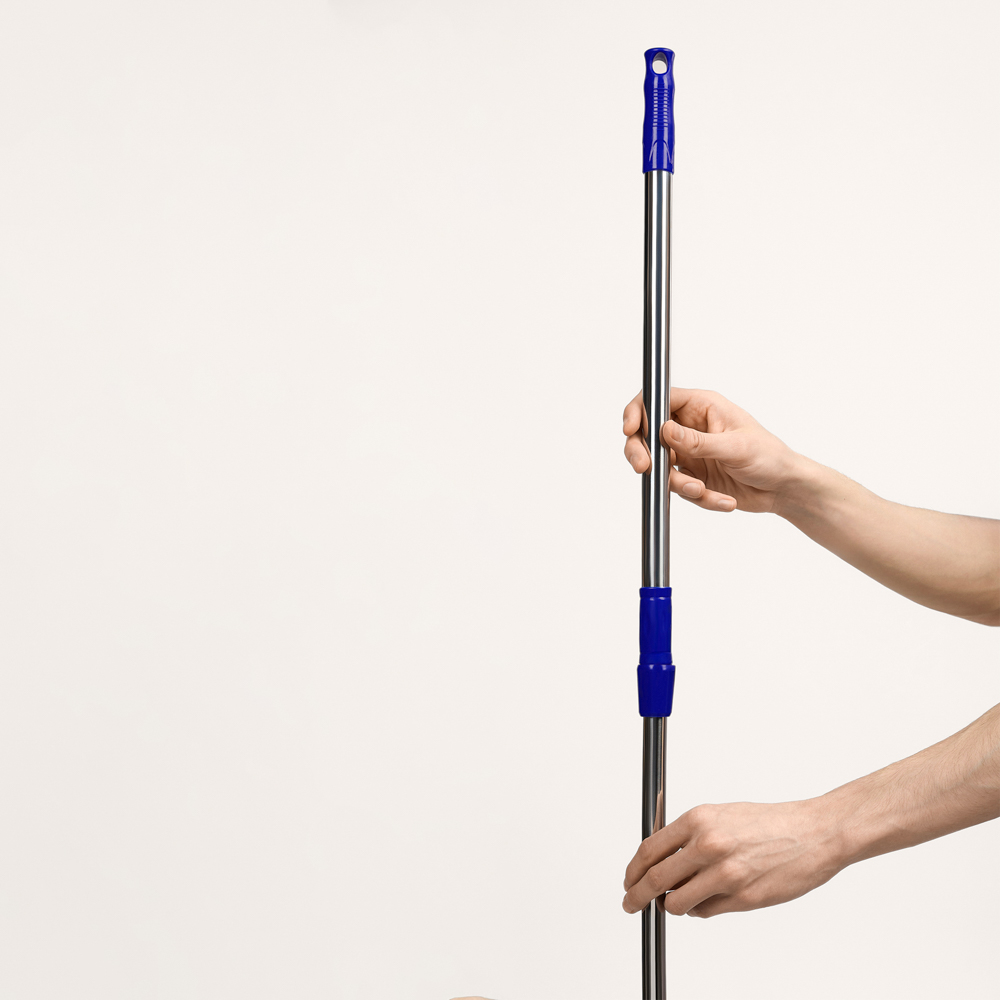 Окномойка тм VETTA, телескопическая ручка 65-110см, цвет синий, арт.№ 444-020