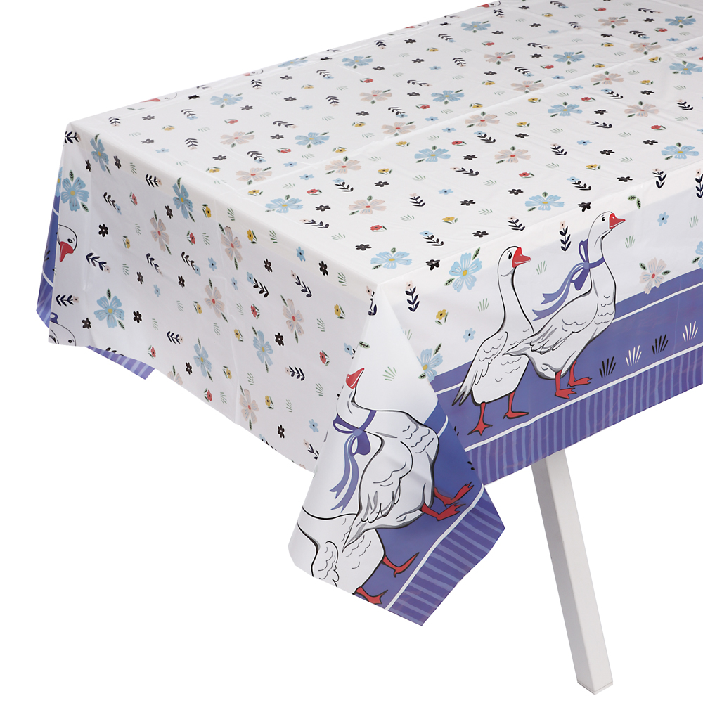 Скатерть Гуси-1, 120*180 см, арт.№ 530-412