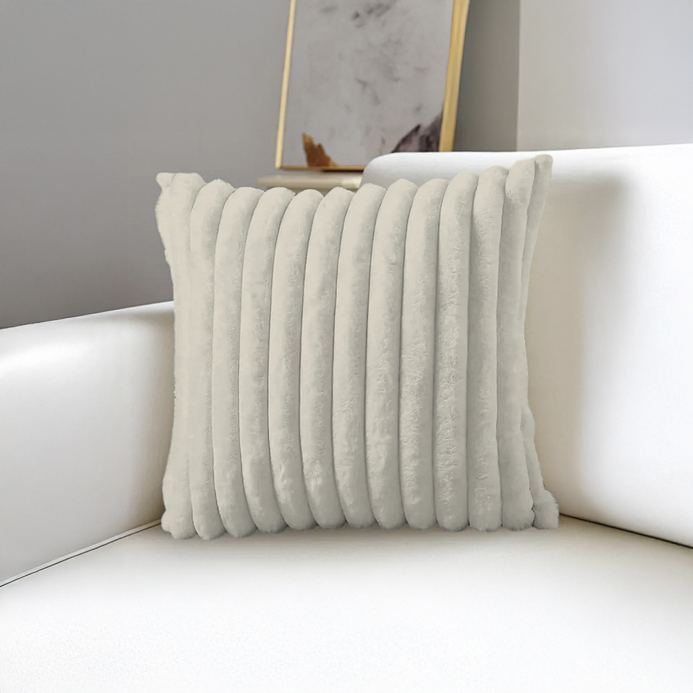 Подушка декоративная тм PROVANCE Сенса полоска, 40х40см, 100% полиэстер, 4 цвета, арт.№ 486-240