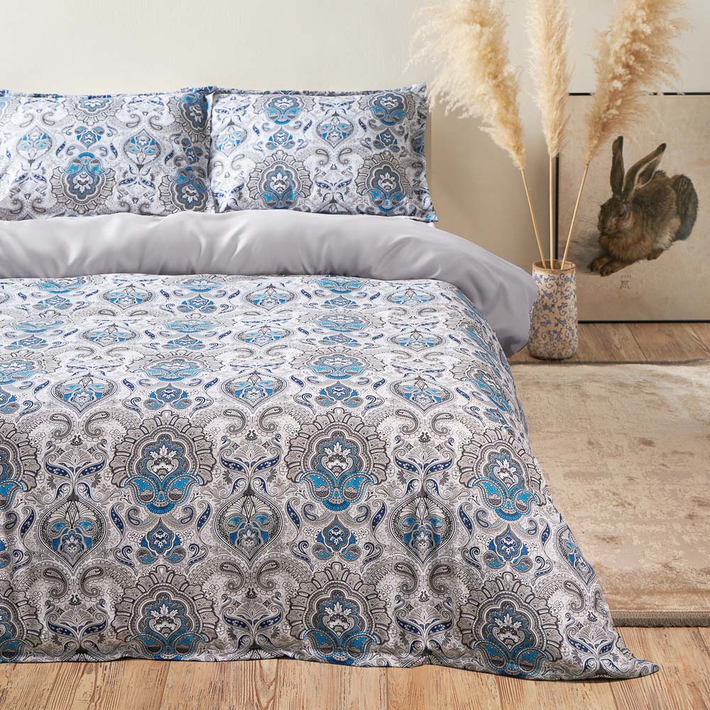 PROVANCE Нэви Комплект постельного белья 1,5 (4 предмета), микросатин, арт.№ 421-516