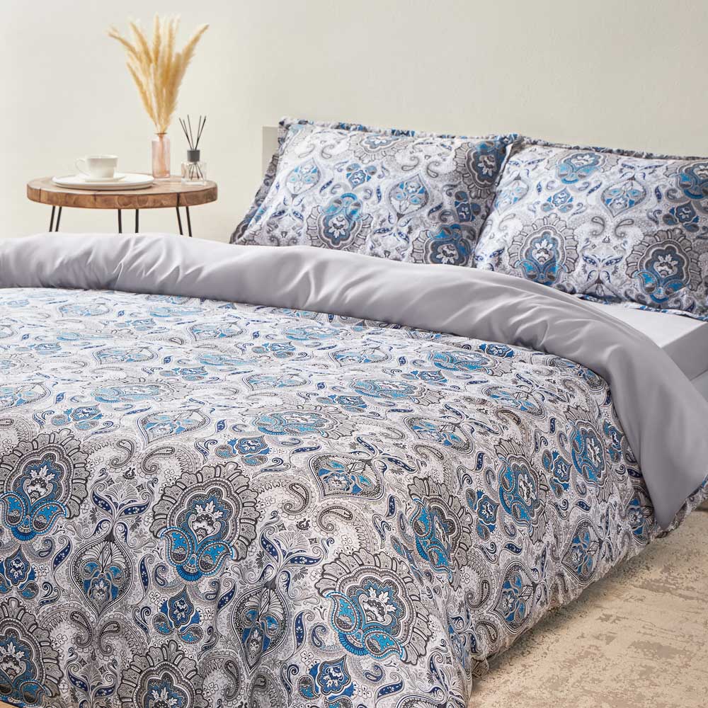 PROVANCE Нэви Комплект постельного белья 1,5 (4 предмета), микросатин, арт.№ 421-516