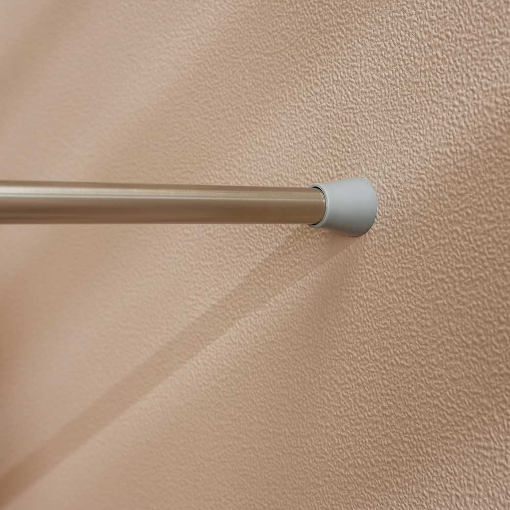 Карниз для шторы в ванную тм VETTA, 2,6м, телескопический, нерж.сталь, арт.№ 464-006