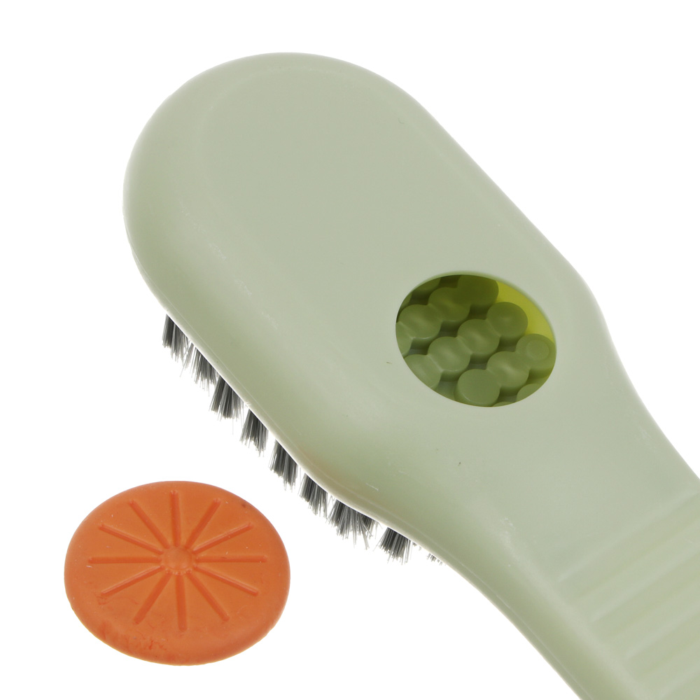 Щетка для чистки с наполнителем тм VETTA, 17х4см, пластик, арт.№ 458-056