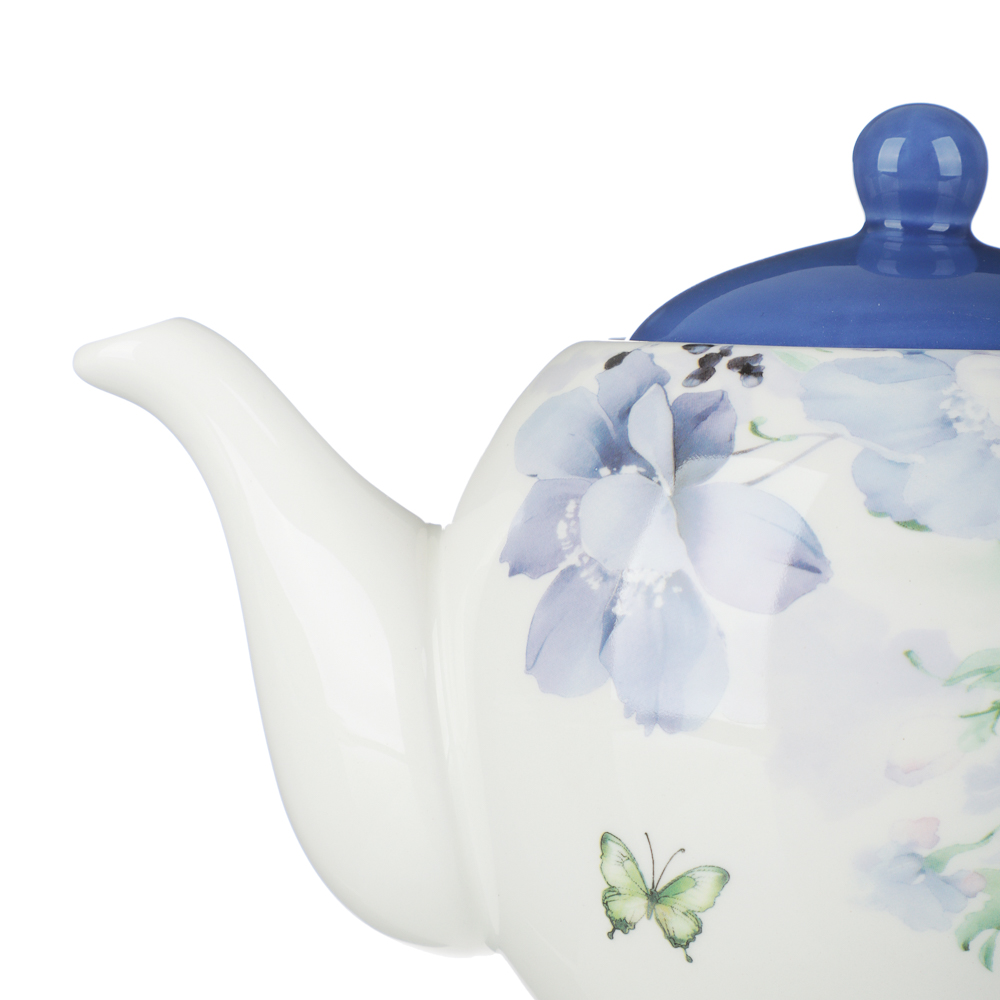 Чайник заварочный 900мл, тм MILLIMI Гарден, керамика, арт.№ 824-298