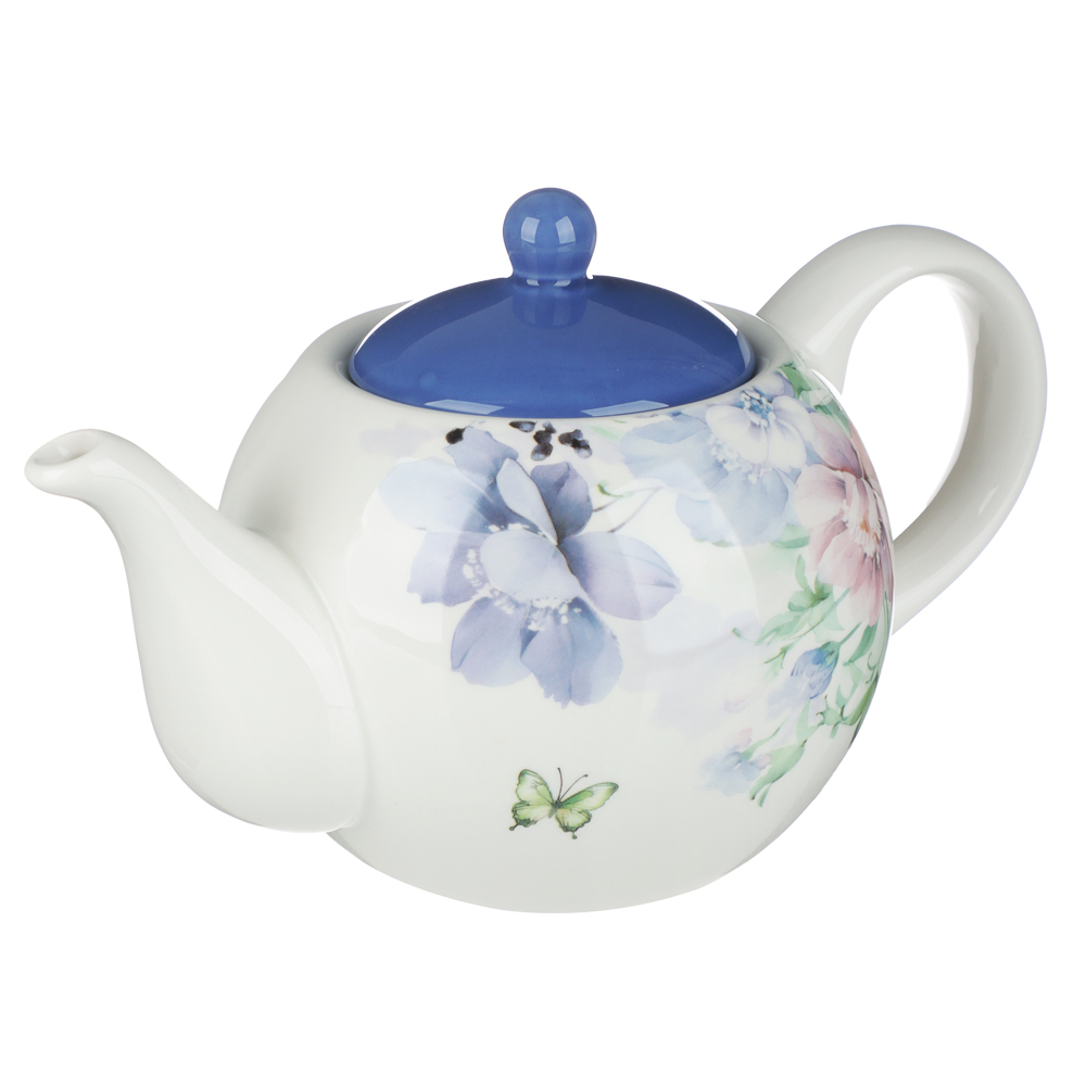 Чайник заварочный 900мл, тм MILLIMI Гарден, керамика, арт.№ 824-298