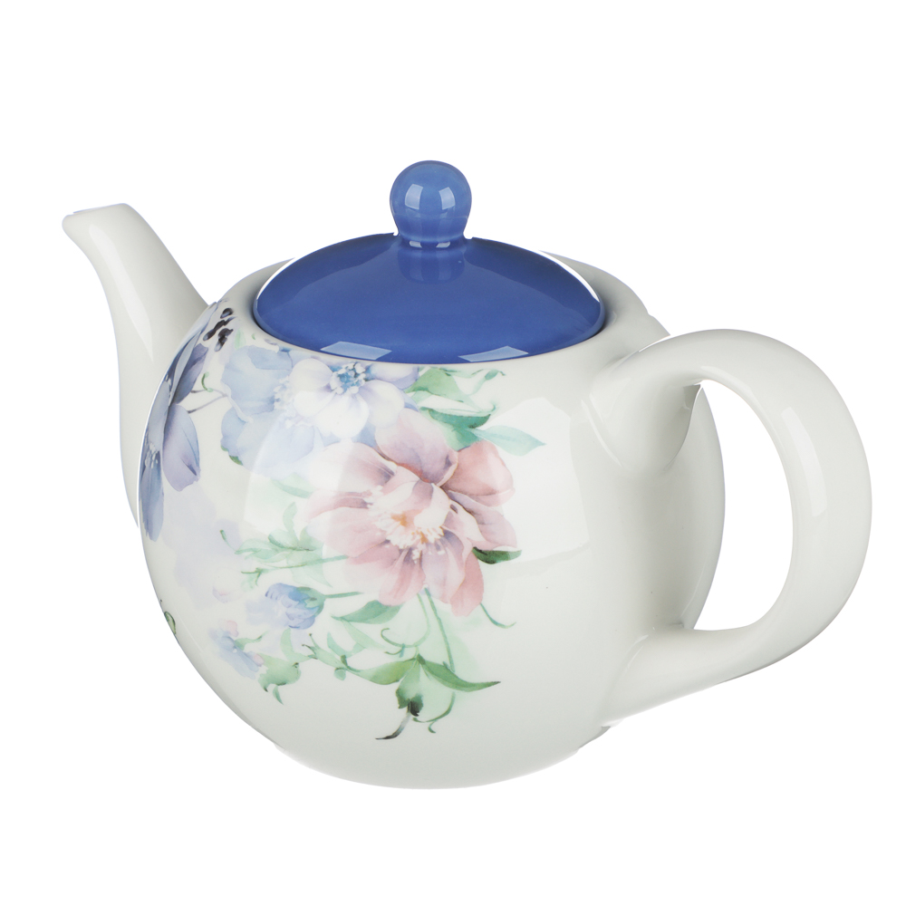 Чайник заварочный 900мл, тм MILLIMI Гарден, керамика, арт.№ 824-298