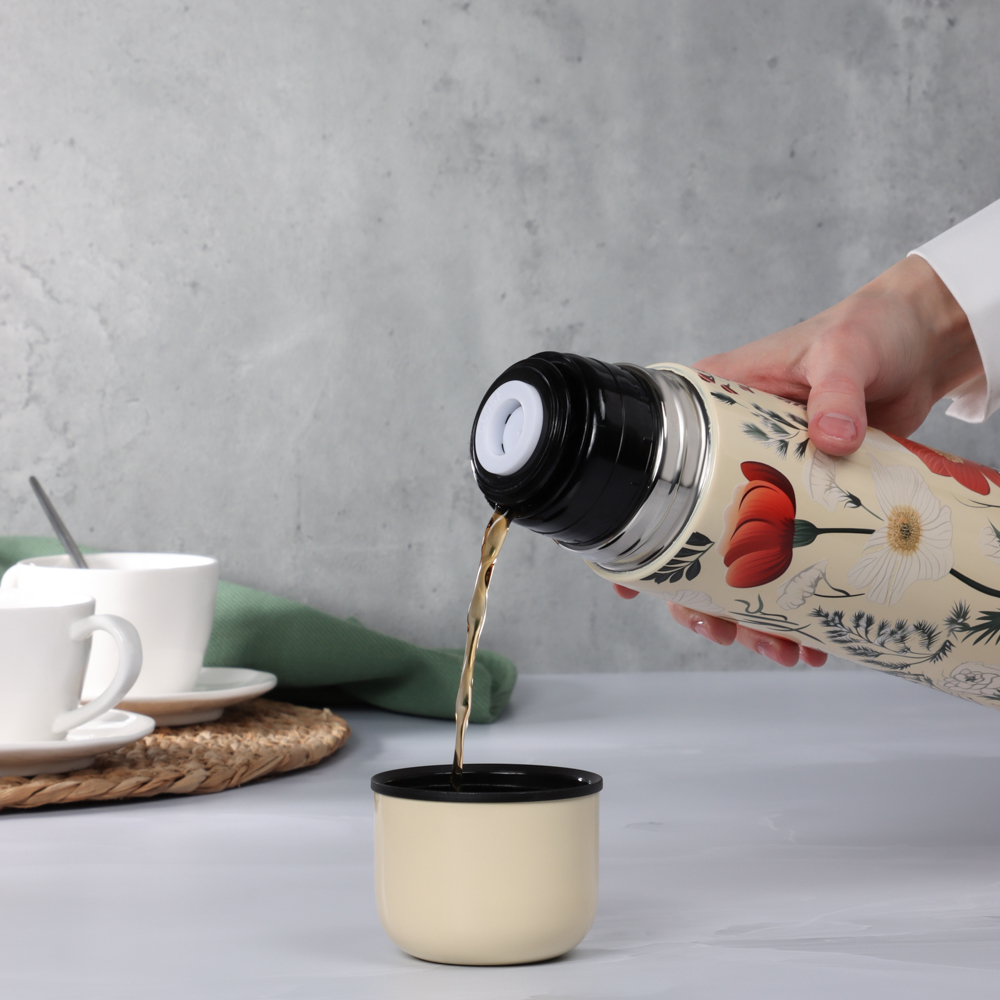 SATOSHI Демир Термос 1,00л, для напитков, нержавеющая сталь, арт.№ 841-036