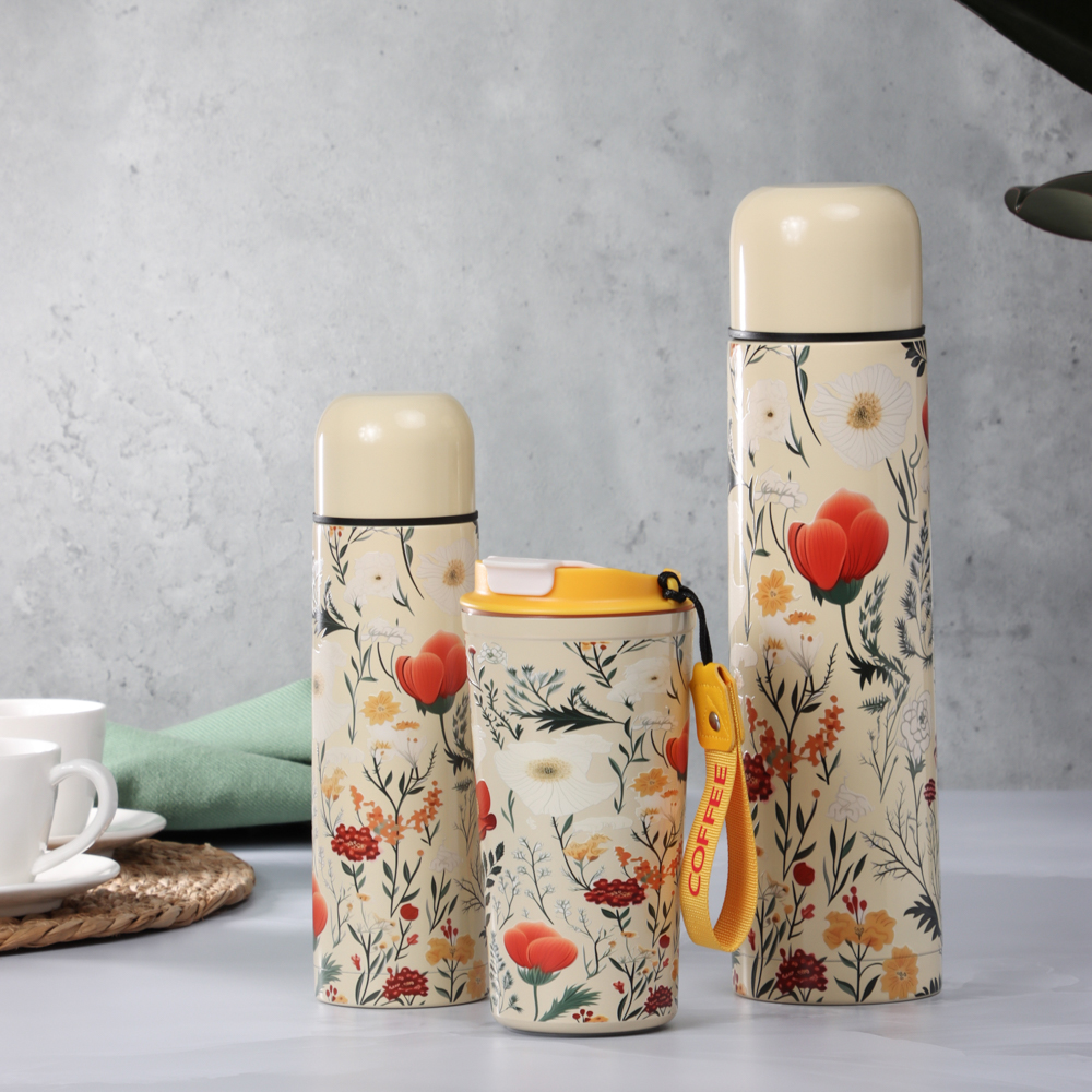 SATOSHI Демир Термос 1,00л, для напитков, нержавеющая сталь, арт.№ 841-036