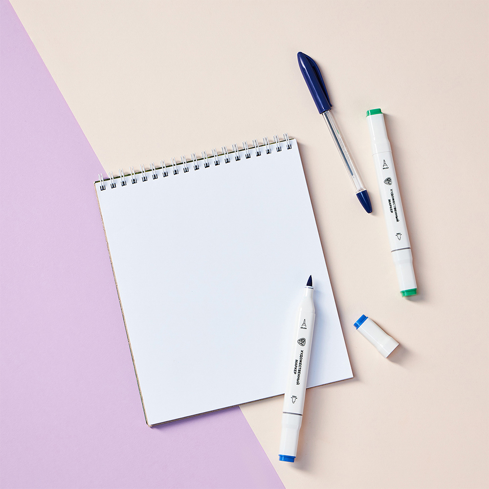 BY Русские Супергерои Блокнот для зарисовок (скетчбук) 16,4х19,5см, 30л., спираль, тв.подл., "Леший", арт.№ 801-024